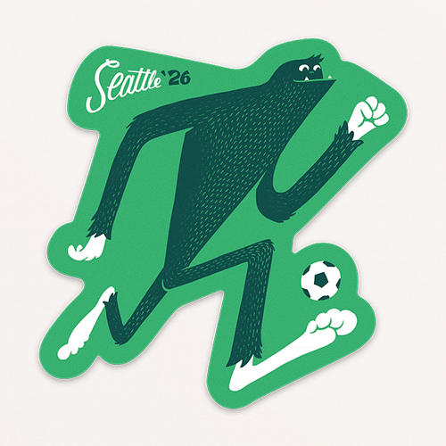 BIG BOOT Sticker