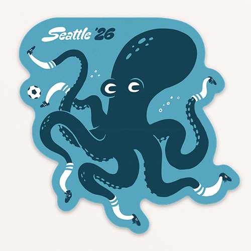 Kraken Kick Sticker