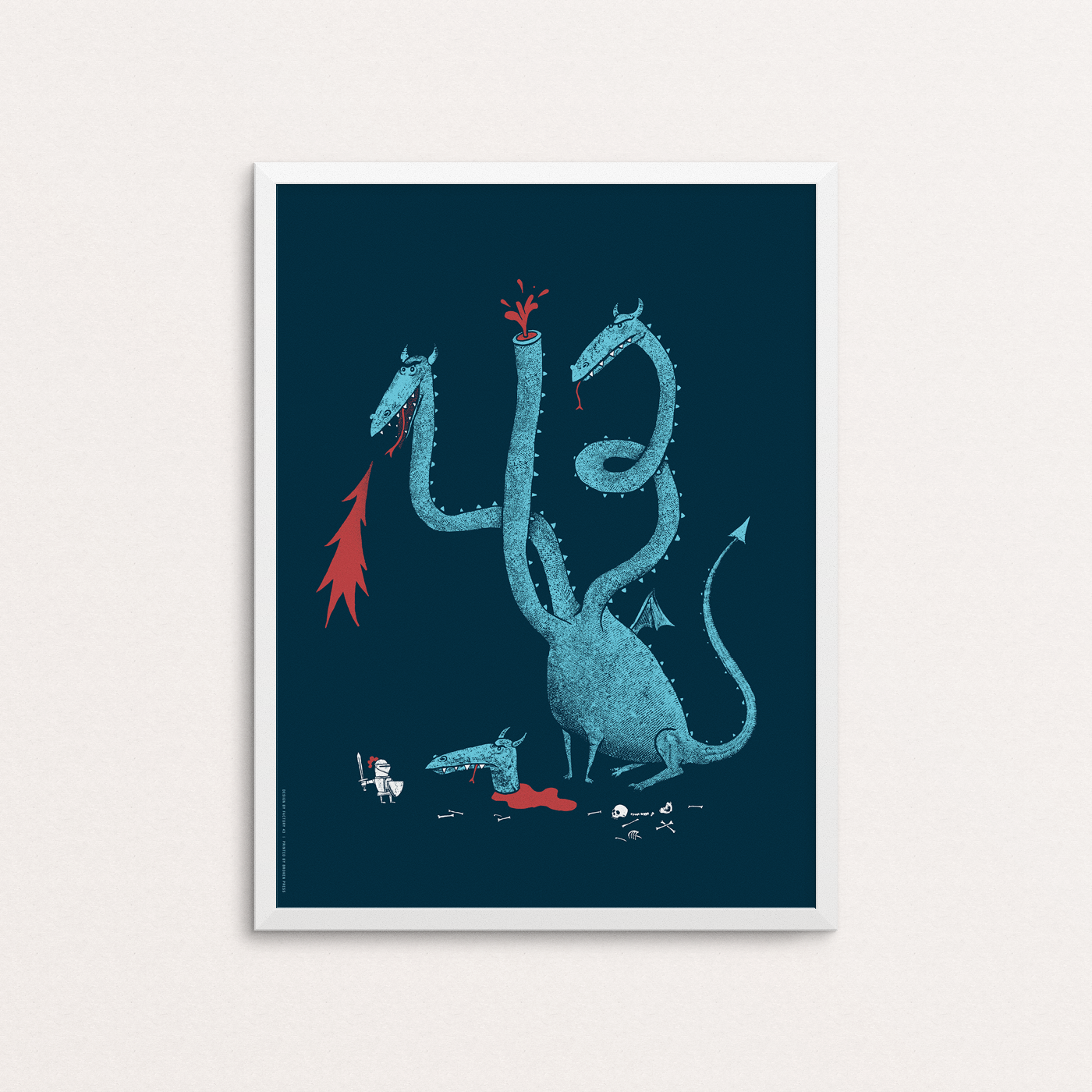 43 Dragon Poster