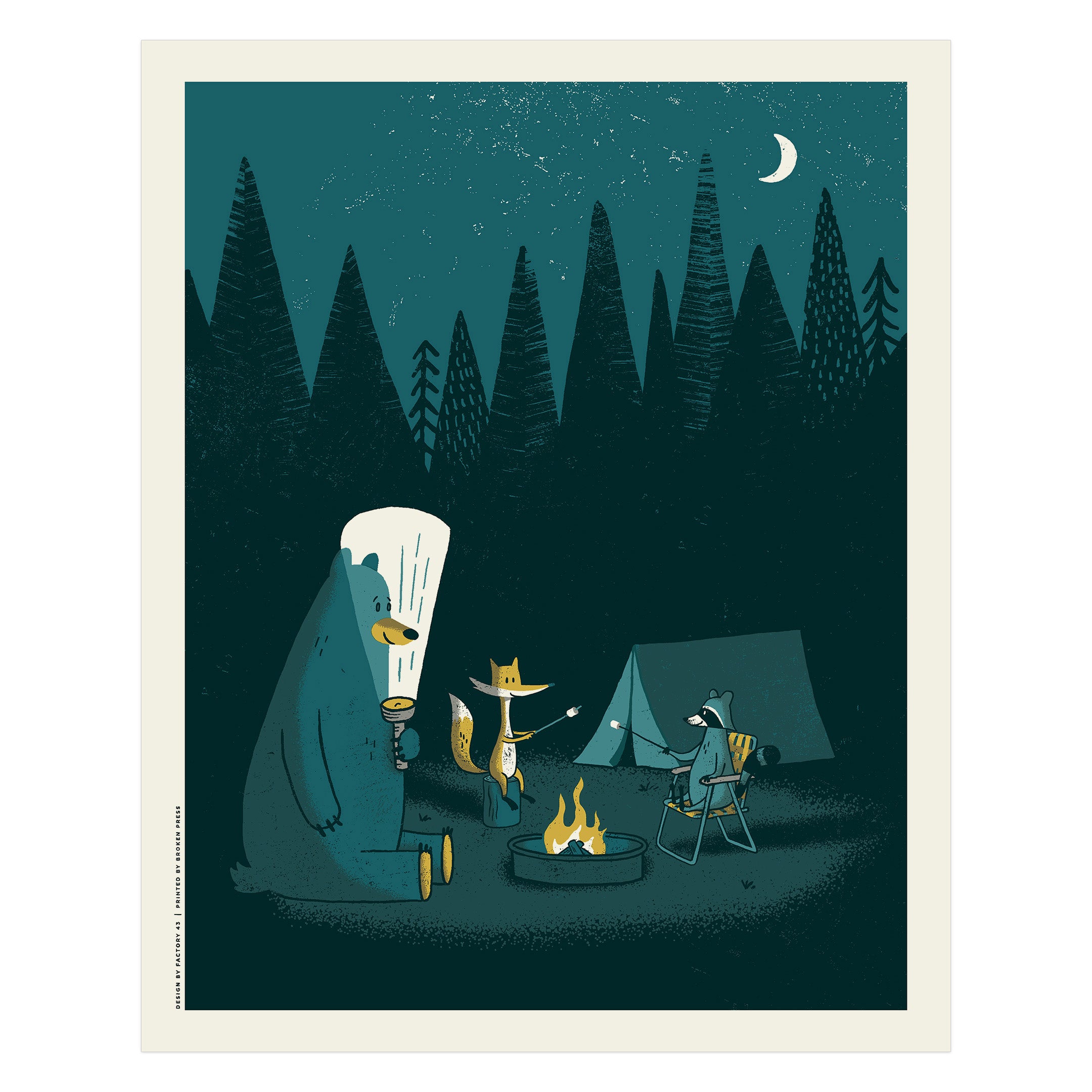 Camping Out Poster