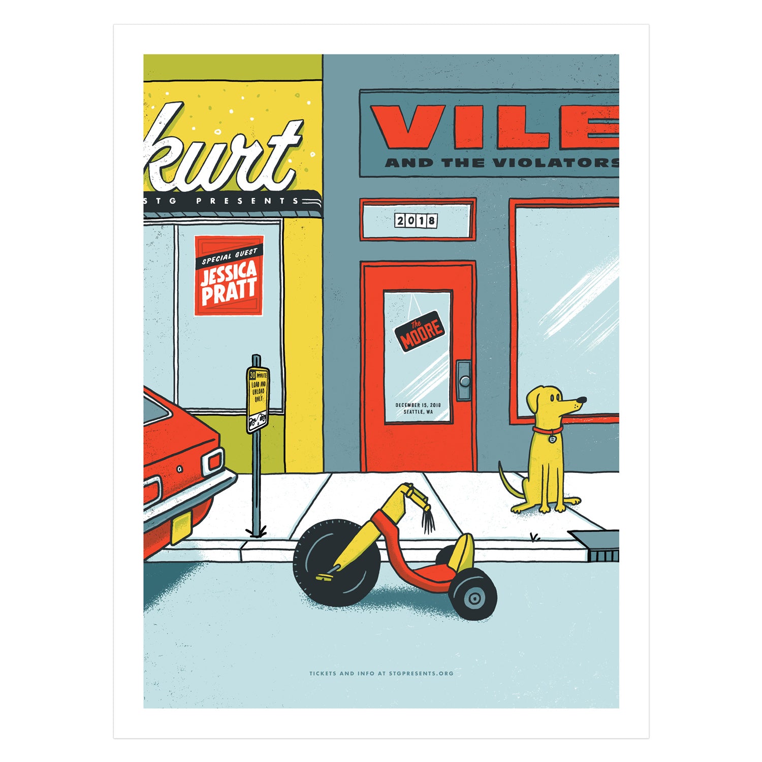 Kurt Vile Poster
